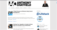 Desktop Screenshot of anthonychatfield.com